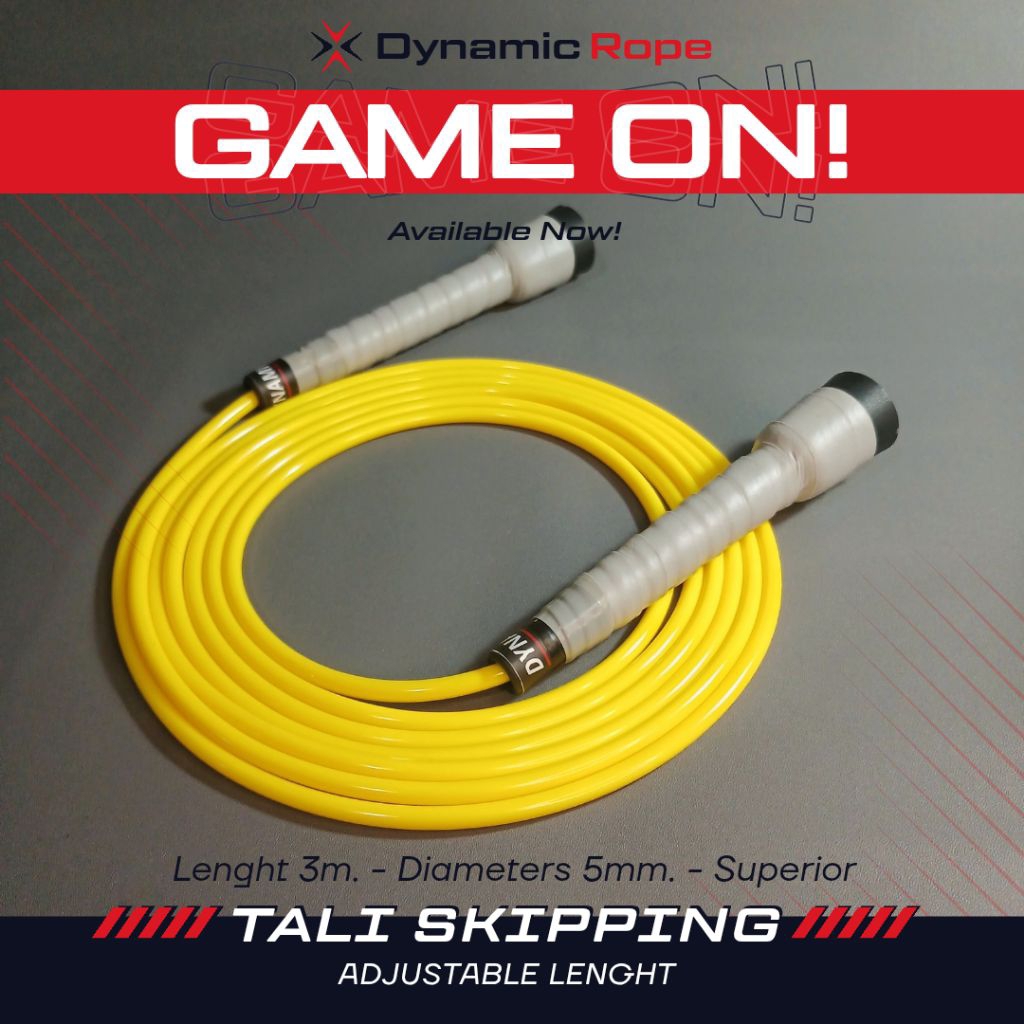 Jual Tali skipping atletika jump rope spesial double under tali dinamis ...