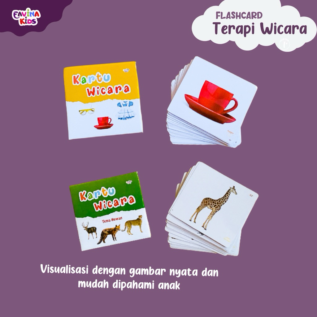 Jual Kartu Wicara Anak – Kosa Kata Bergambar Nyata Flashcards Terapi ...