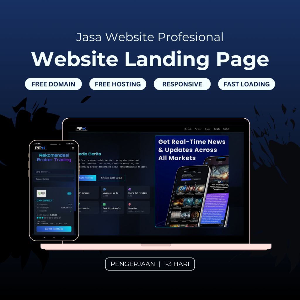 JASA BUAT WEB LANDING PAGE