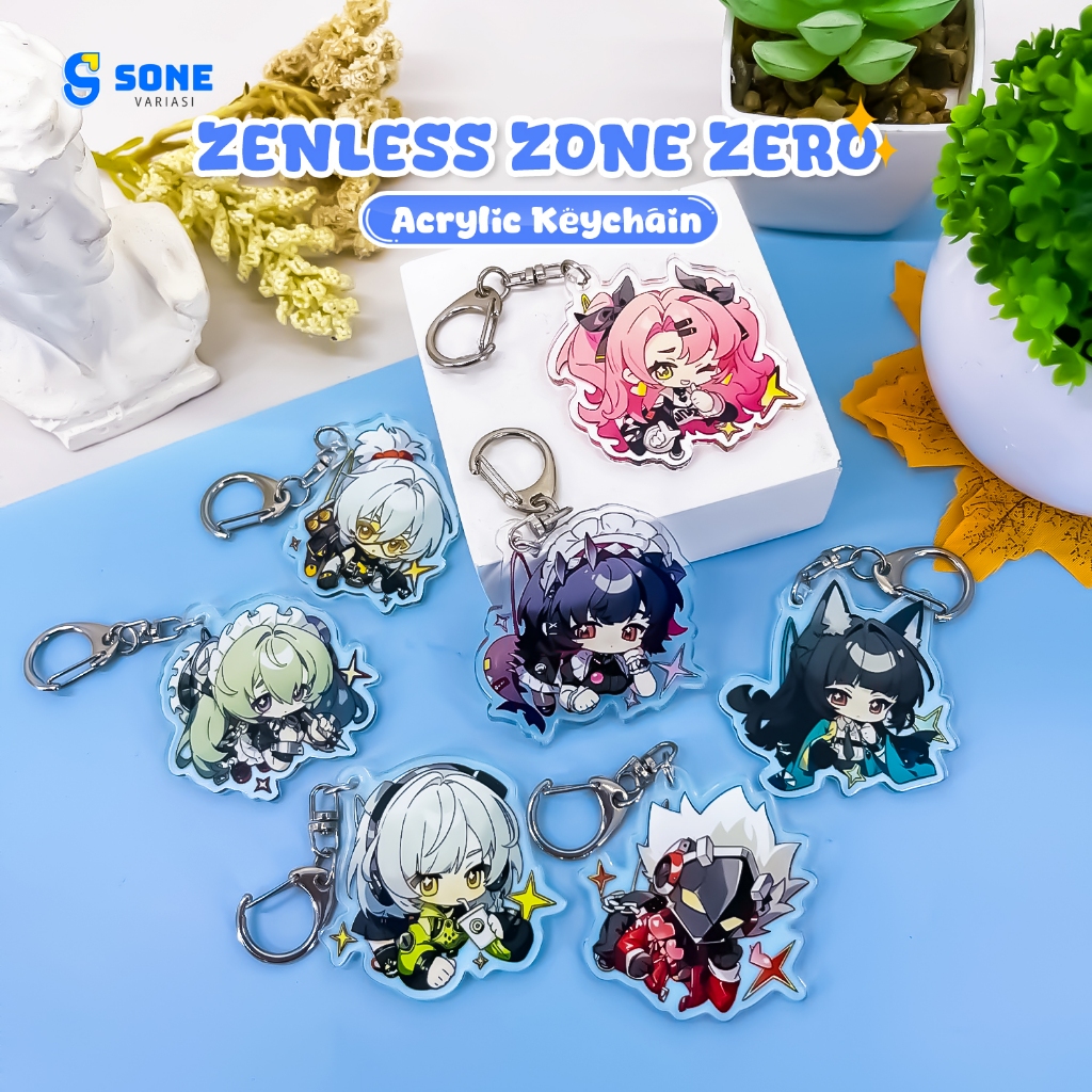 Jual Keychain Zenless Zone Zero Acrylic / Gantungan Kunci Anime ...