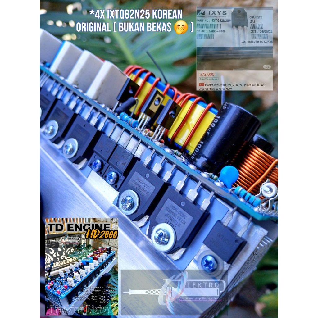 Jual Driver Amp TD CLASS E- ENGINE HD2000 | EENGINE 2U Tracking Digital ...
