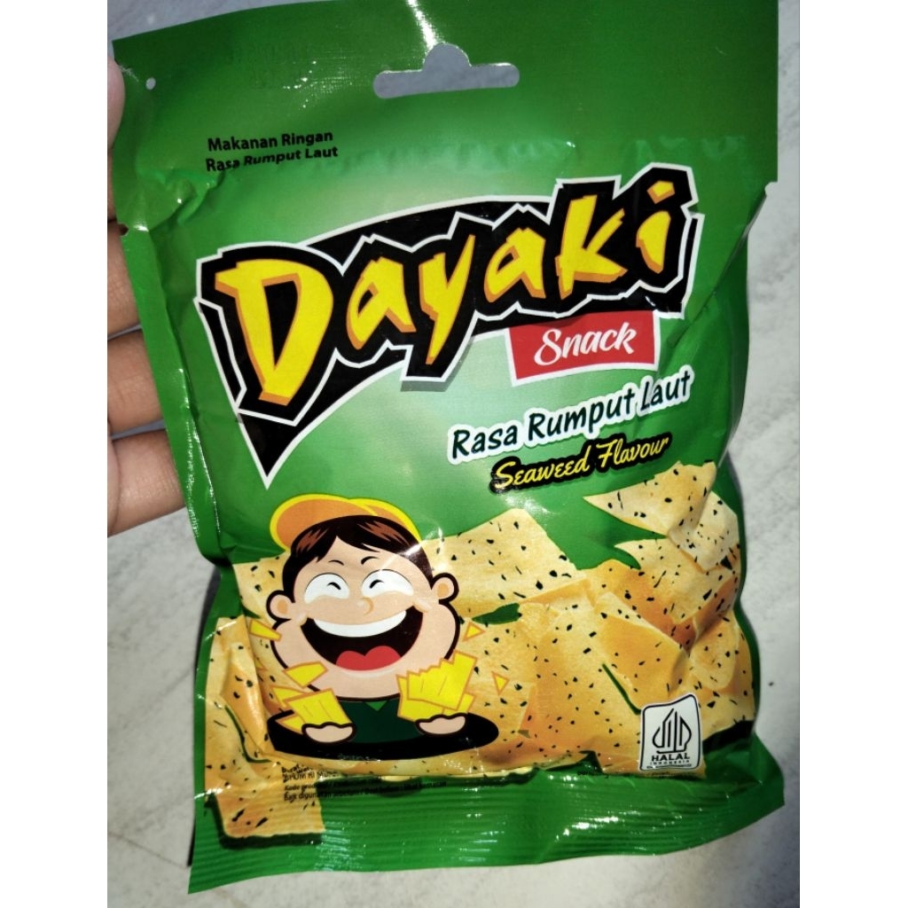 Jual Snack Kerupuk Dayaki Rasa Rumput Laut | Shopee Indonesia