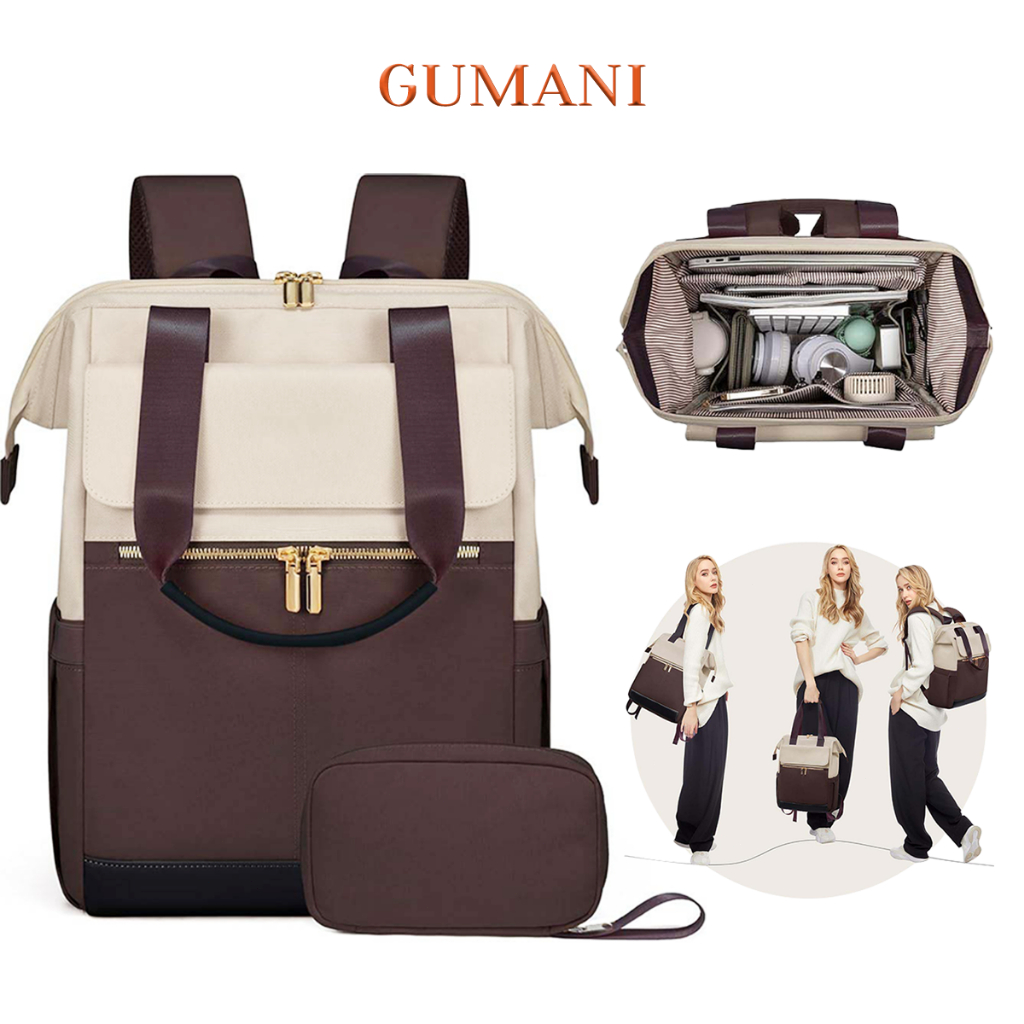 Jual GUMANI Tas Ransel Travel Tahan Air Wanita Multifungsi Tas Koper ...