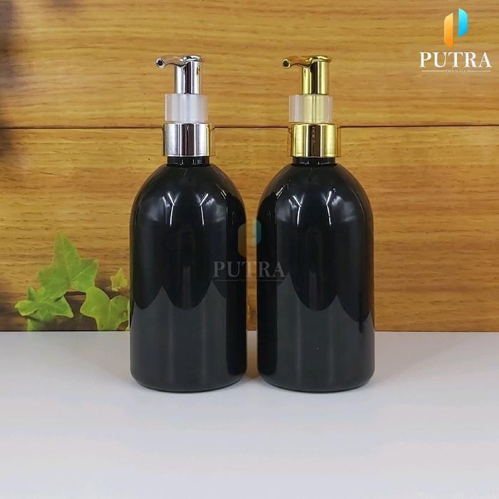 Jual BOTOL LOTION PUMP 250 ML CLIP ALUMUNIUM / BOTOL PLASTIK PET HS ...