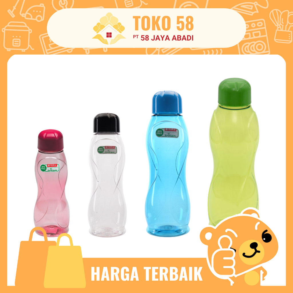 Jual [COD] Botol Air Minum NH-92 Olif Bottle 1000 ml / Pcs | Shopee ...