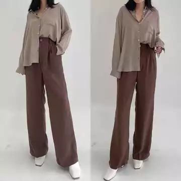 Celana Loose Pants JUMBO Celana Kulot Wanita JUMBO Celana Anti Kusut