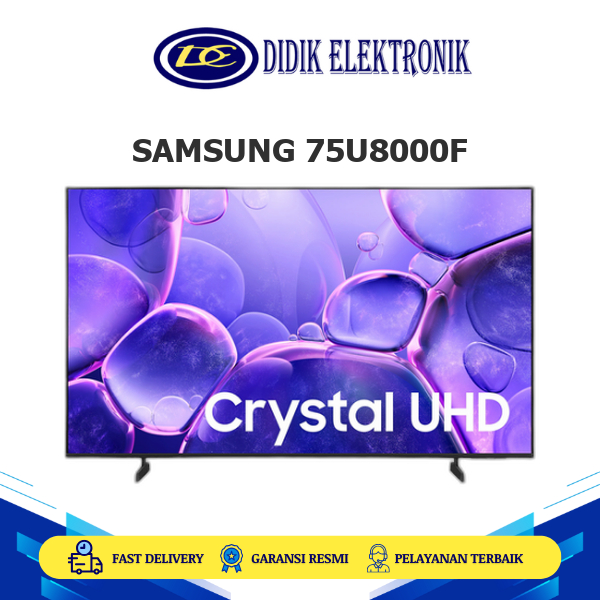 Jual Samsung 75U8000F Smart TV 75 Inch 4K UHD New 202 Dynamic Crystal ...