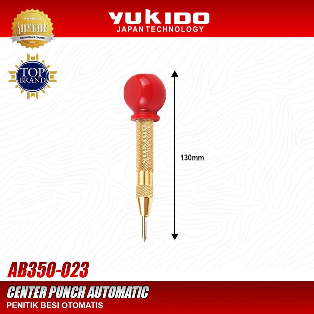Jual PENITIK BESI OTOMATIS YUKIDO ORIGINAL-CENTER PUNCH AUTOMATIC ...