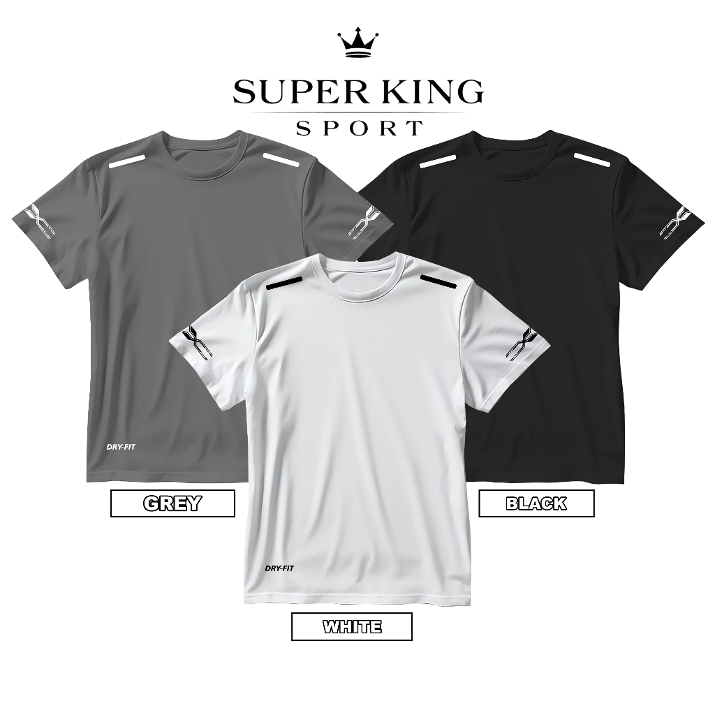 Kaos Olahraga Running Training  Gym Fitnes Kaos Volly  Badminton Sepakbola Futsal Tennis Kaos Gym Sport jersey Gym Running Fitnes Sepeda Futsal Sepakbola Badminton Bulutangkis Lari Tennis Pingpong Voli Senam Jogging