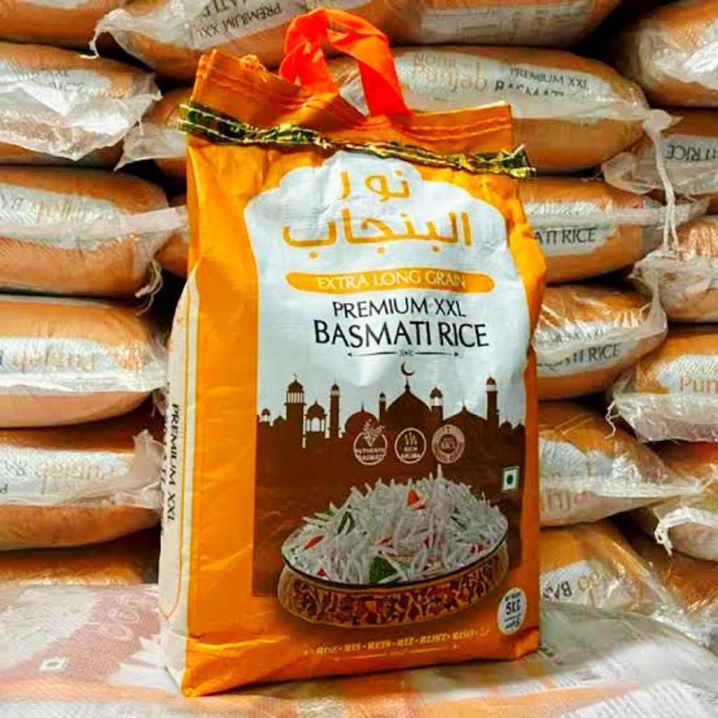 Jual Beras Basmati Noor E Punjab Super Panjang 5kg - Beras India ...