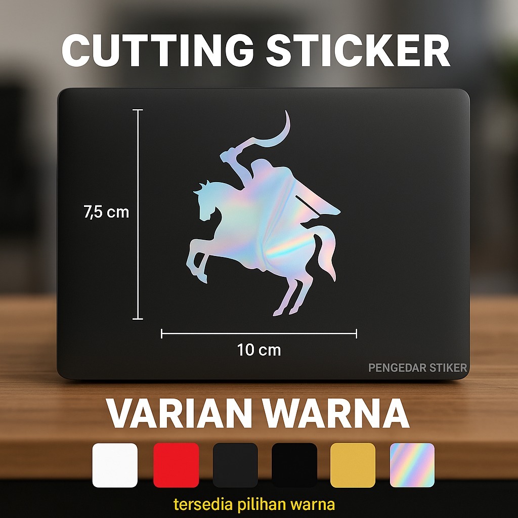 Jual STIKER CUTTING [ KUDA PERANG ] | Shopee Indonesia