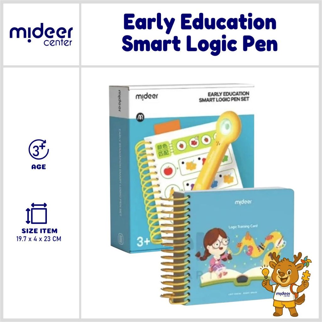 Jual Mideer Early Education Smart Logic Pen Set Md4288 | Shopee Indonesia