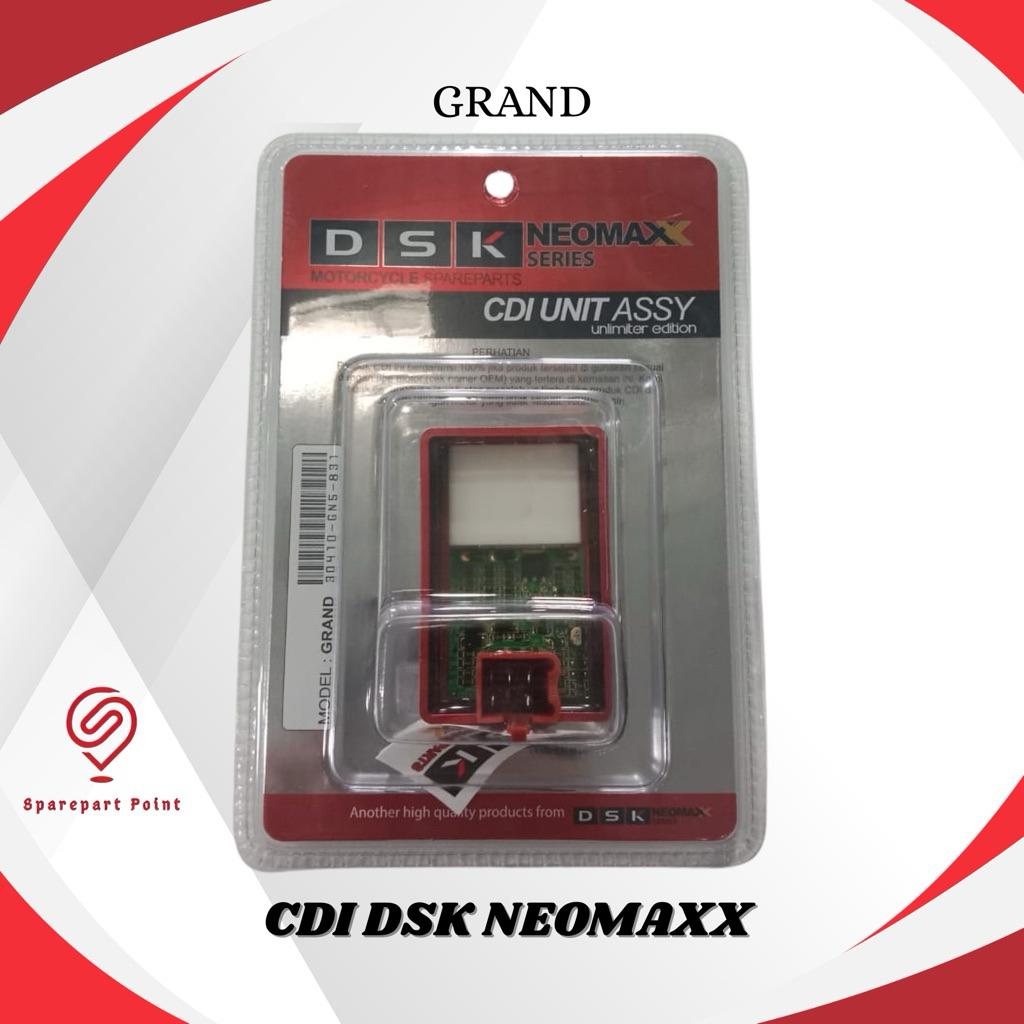 Jual CDI RACING GRAND/SUPRA NO LIMIT DSK ORIGINAL CDI UNIT ASSY ...