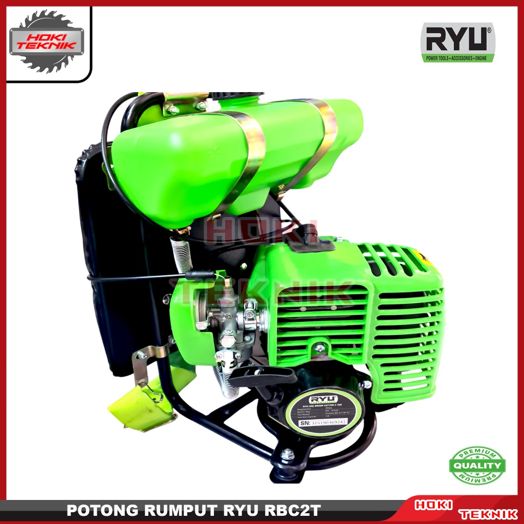 Jual Paket Mesin Potong Rumput RYU RBC2T & Cultivator Penggembur Tanah ...