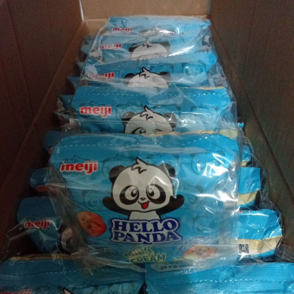 Jual MEIJI HELLO PANDA RENCENG ISI 10 | Shopee Indonesia