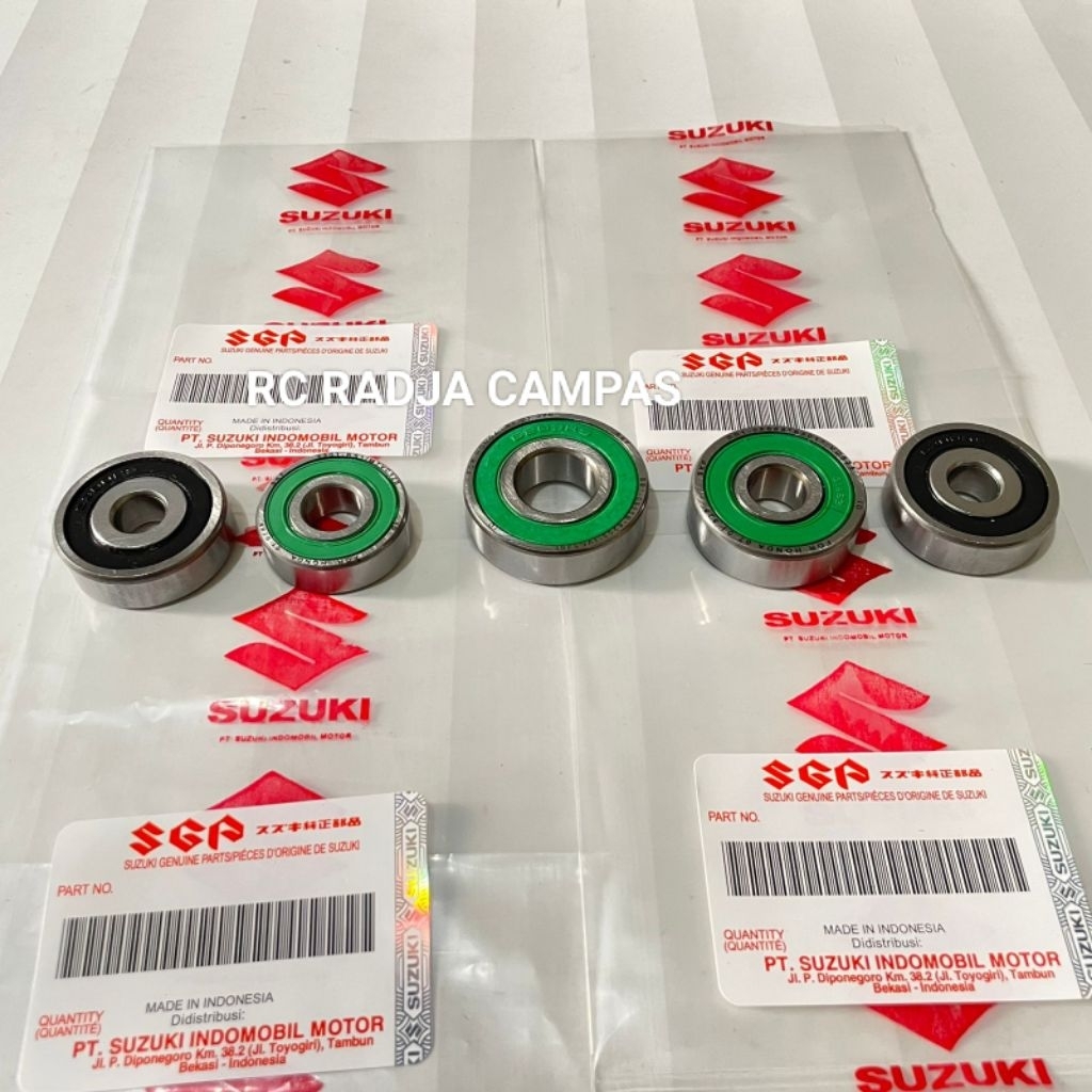 Jual Bearing Bering laher roda depan belakang 5pics Suzuki smash old ...