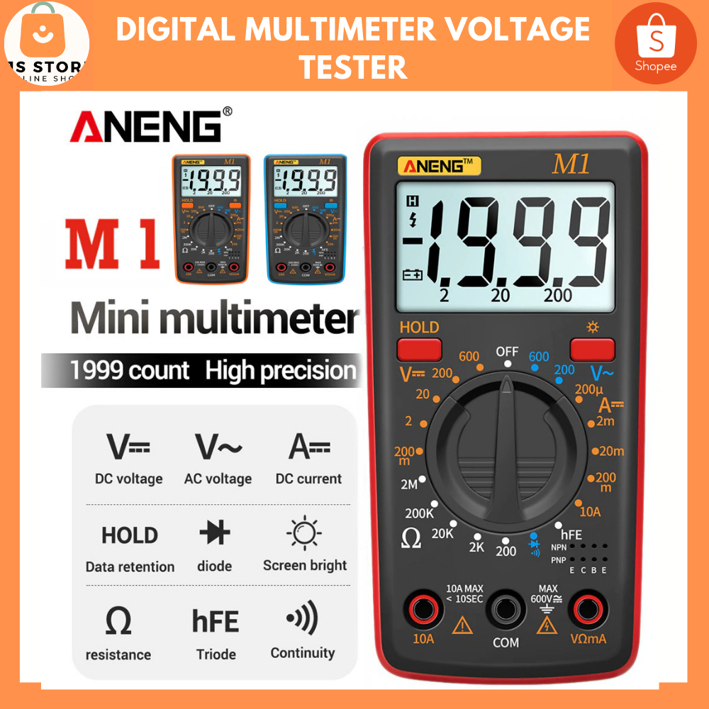 Jual Avometer Digital Multitester Digital Multimeter multitester ...