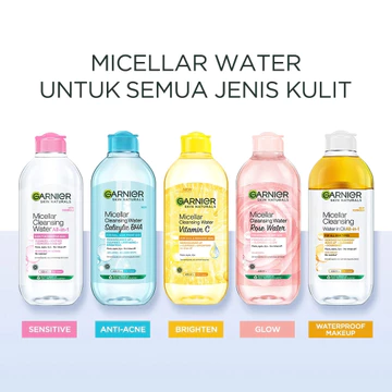 GARNIER Micellar Cleansing Water 125ml PINK