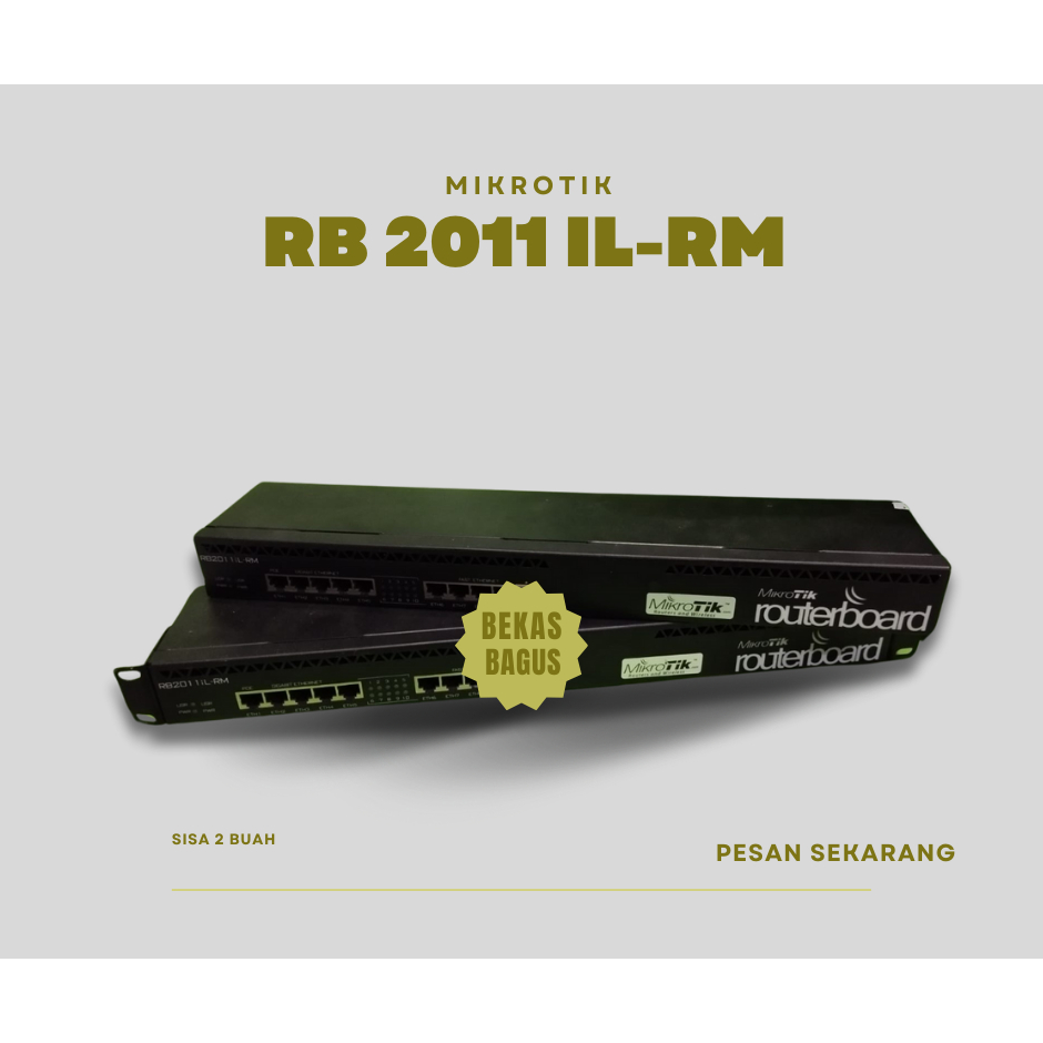 Jual Mikrotik RB2011IL-RM RB 2011IL | Shopee Indonesia