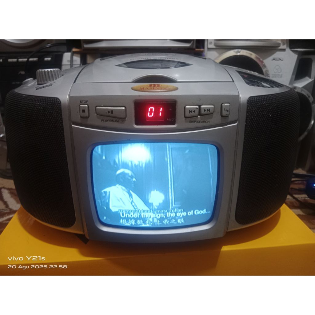 Jual mini compo radio televisi vcd classic jadul vintage mulus | Shopee ...
