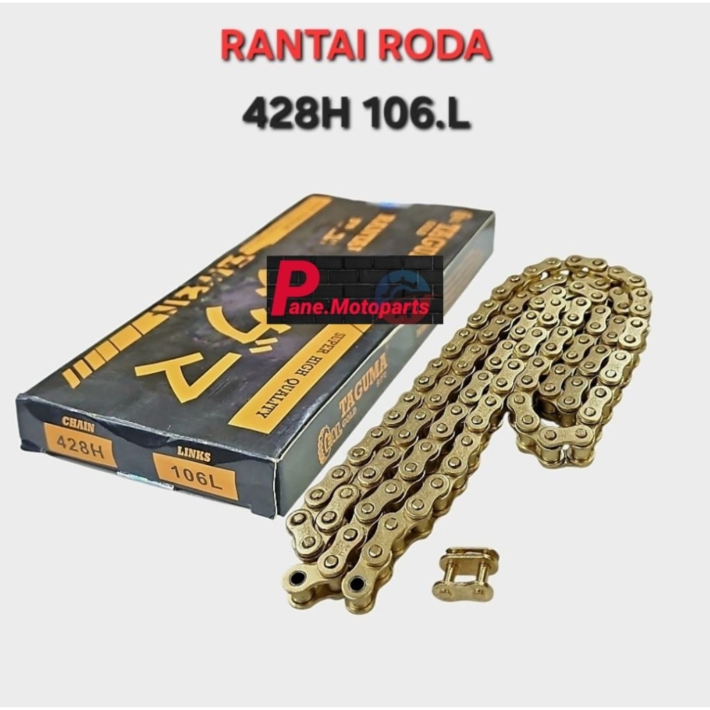 Jual RANTAI RODA TAGUMA GOLD 428H 106.L 120.L 128.L 140.L UNIVERSAL ...