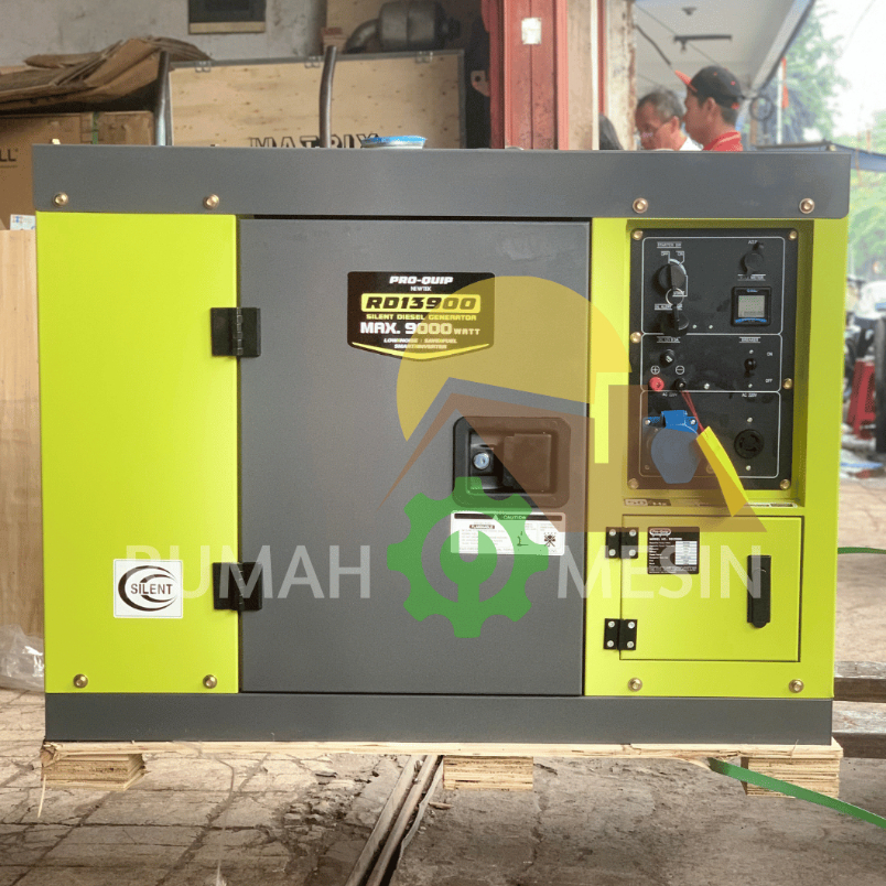 Jual Motor Diesel Genset Silent Solar Proquip RD 13900 9000 Watt/ RD ...