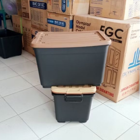 Jual Box 50L / Container Box 50L / Box 50 liter bahan plastik | Shopee ...