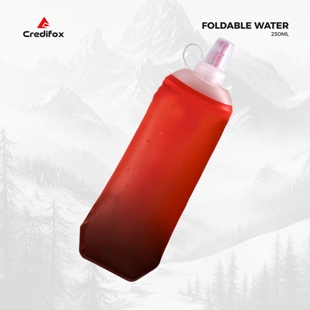 Jual CREDIFOX Botol Minum Soft Flask Foldable Sport Water 250ml - botol ...