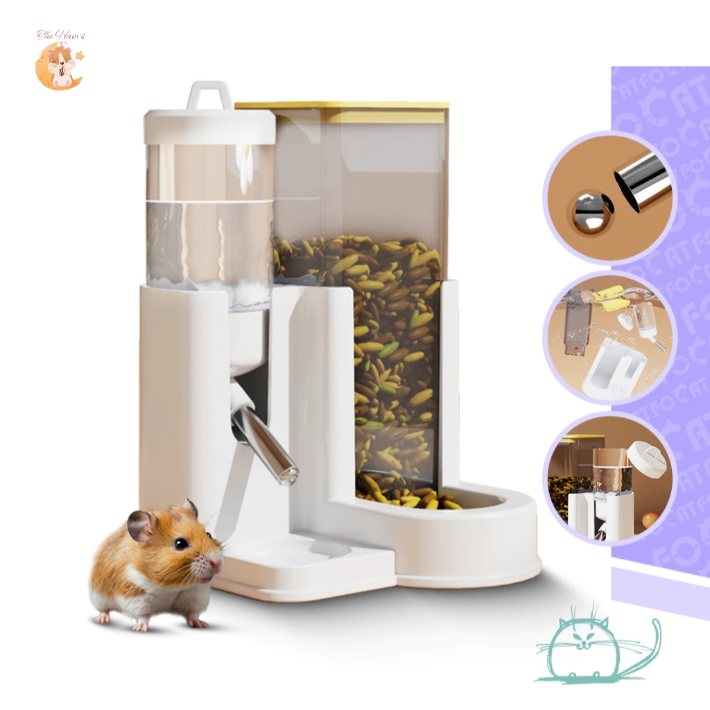 Image result for Jual (The Ham's) TH-F38 Tempat Makan Minum Hamster F38 Dispenser Anabul ...