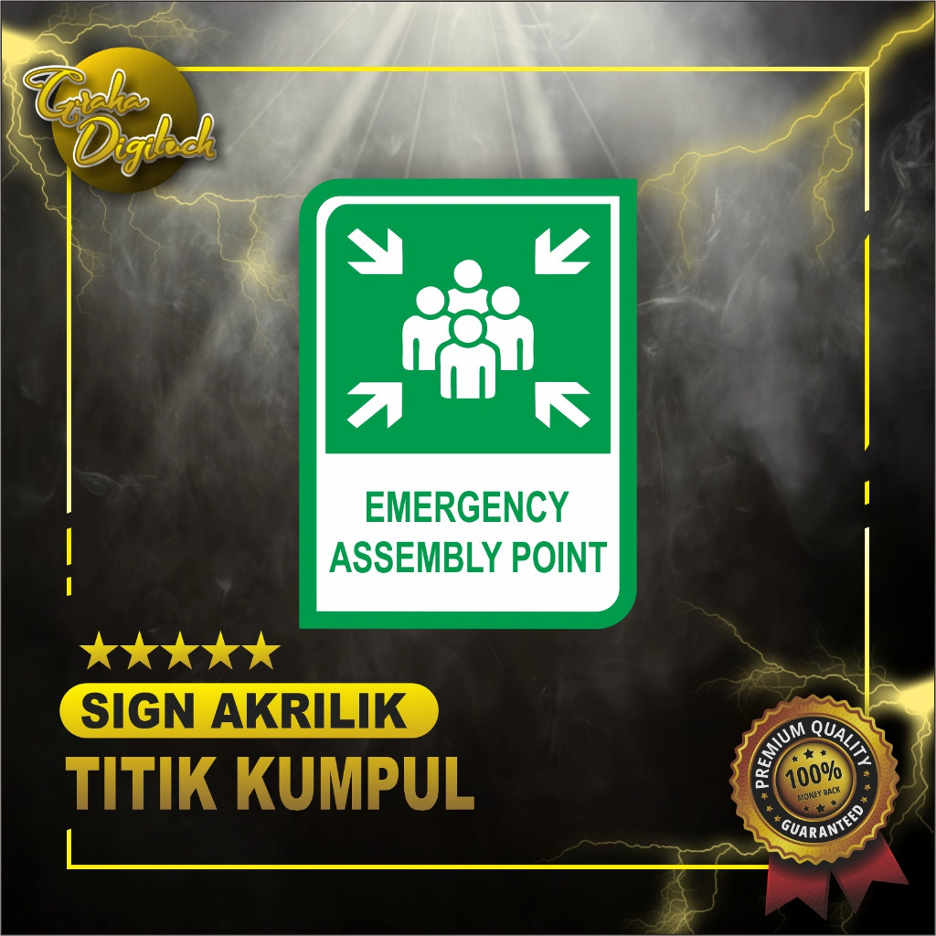 Jual SIGN AKRILIK TITIK KUMPUL SIGN BOARD TITIK KUMPUL ULTRAMEN HIASAN ...