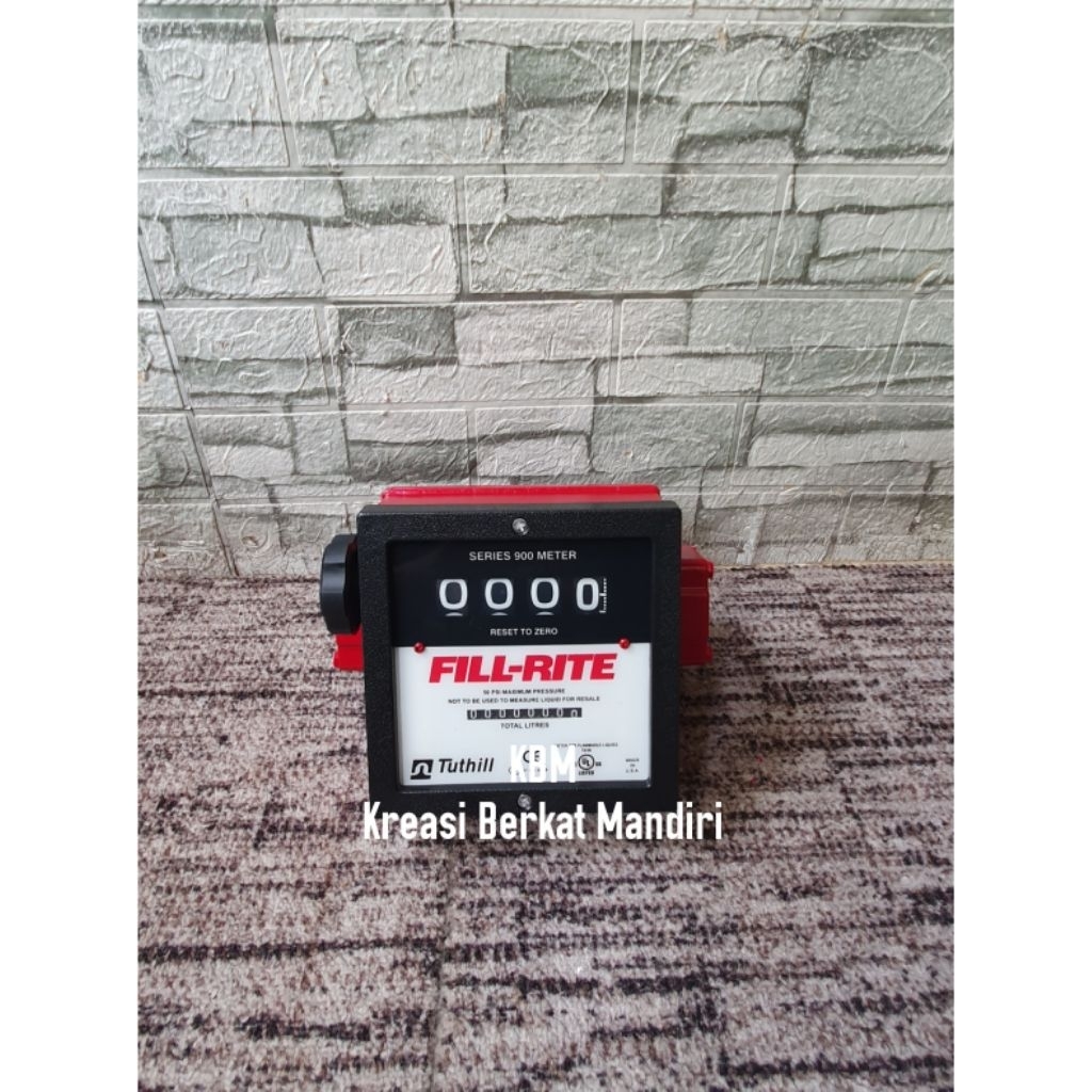 Jual Fill rite 1.5 inch 4 digit series 900 DN40 mm Flow meter 1.5
