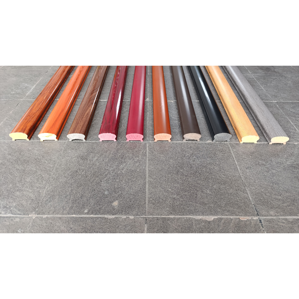 Jual HAND RAILING HANDLE PVC PEGANGAN RAILING TANGGA PVC KAYU PROFIL ...