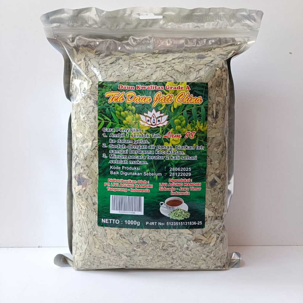Teh daun jati cina 1kg melangsingkan, untuk detox, melancarkan BAB