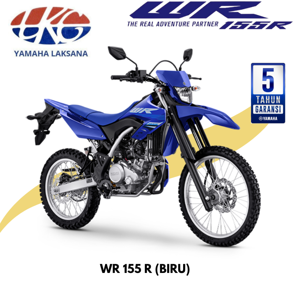 Jual Sepeda Motor YAMAHA WR 155 R {Biru/Hitam} | Shopee Indonesia