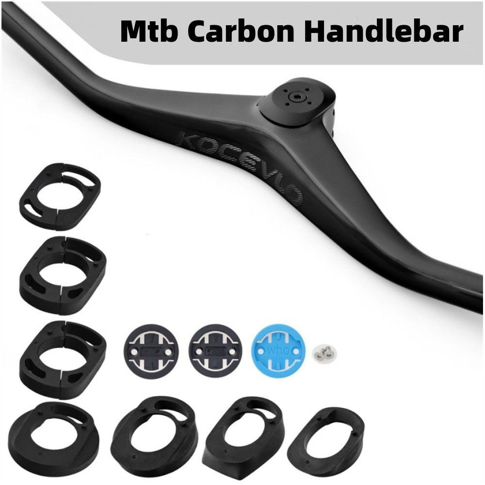 Jual KOCEVLO MTB Integrated Carbon Handlebar Internal Cable Routing ...