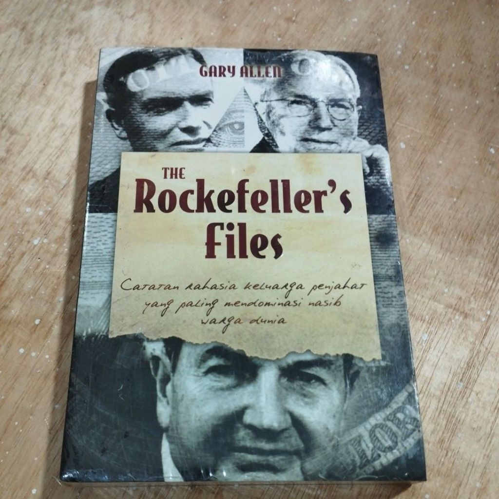 Jual Buku Original The Rockefeller Files Catatan Rahasia Keluarga ...