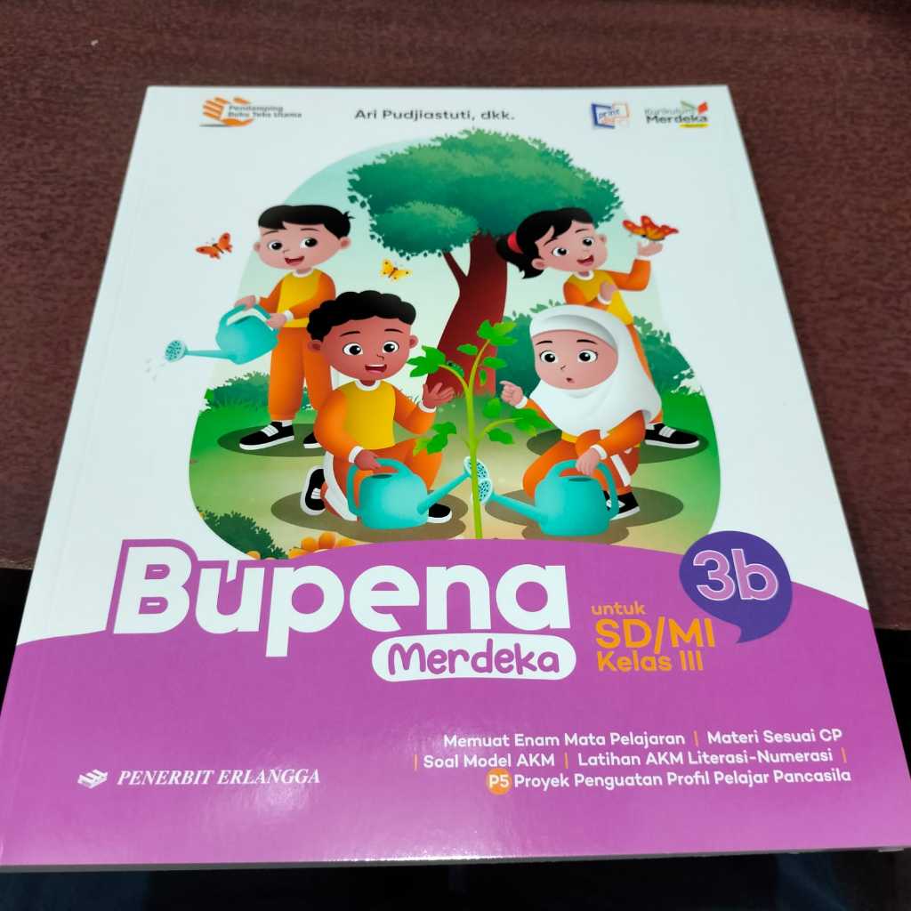 Jual BUPENA ( REVISI ) 3A , 3B , 3C , 3D KELAS 3 SD KURIKULUM MERDEKA ...