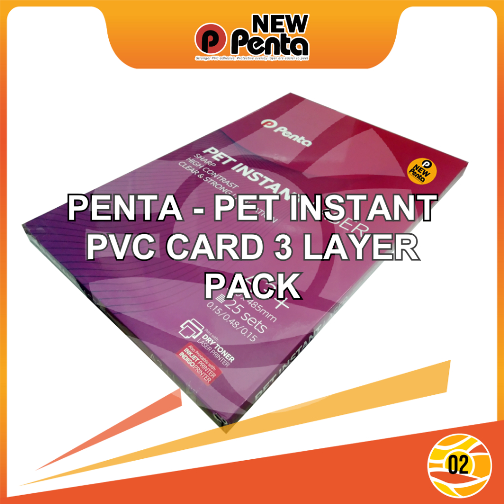 Jual PENTA QUANTAC dan VTEC PVC ID Card Digital Print Laser Toner HP ...