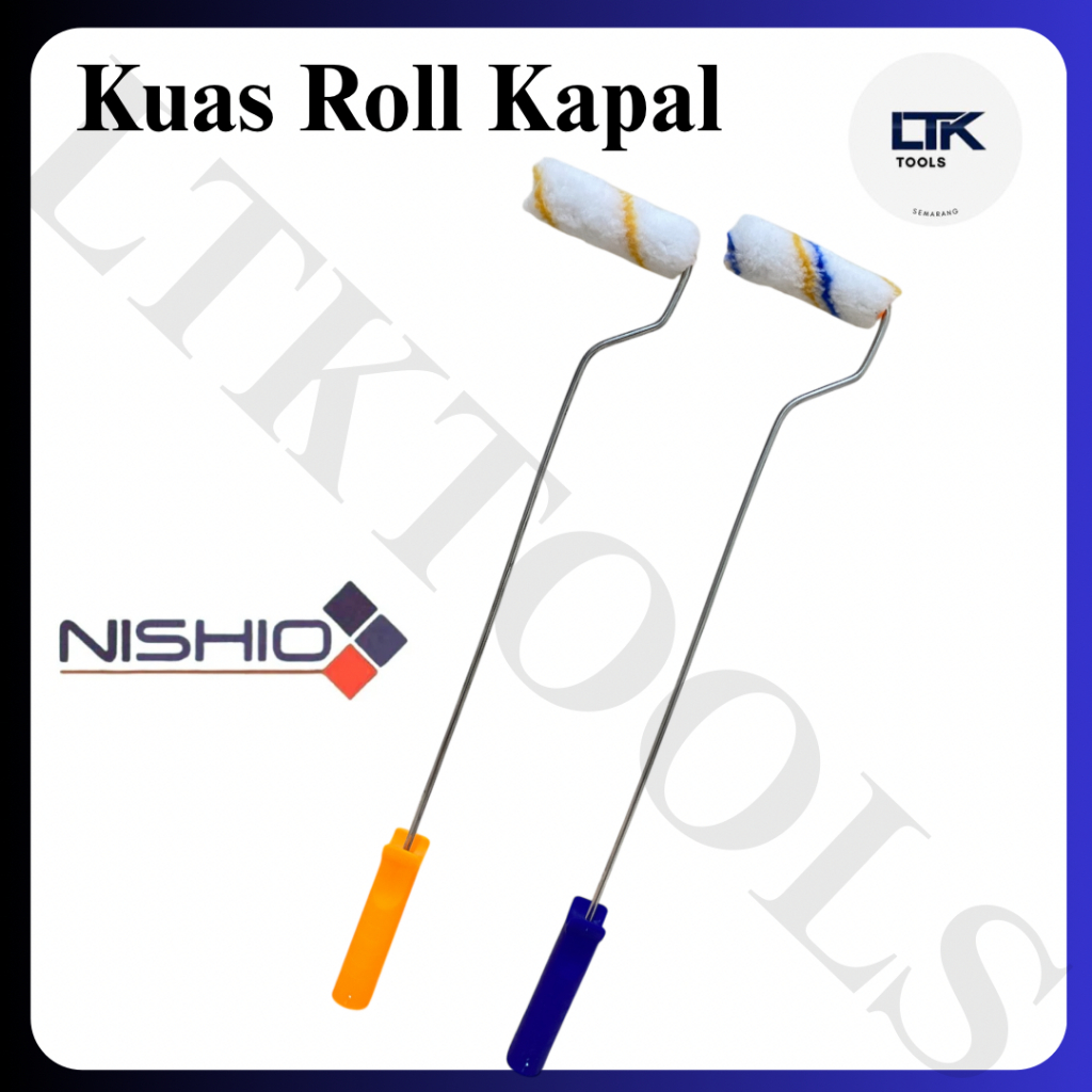 Jual Kuas Roll Kapal 4 Inch/ Kuas Roll Cat Tembok/ Kuas Roll Kapal RRT ...