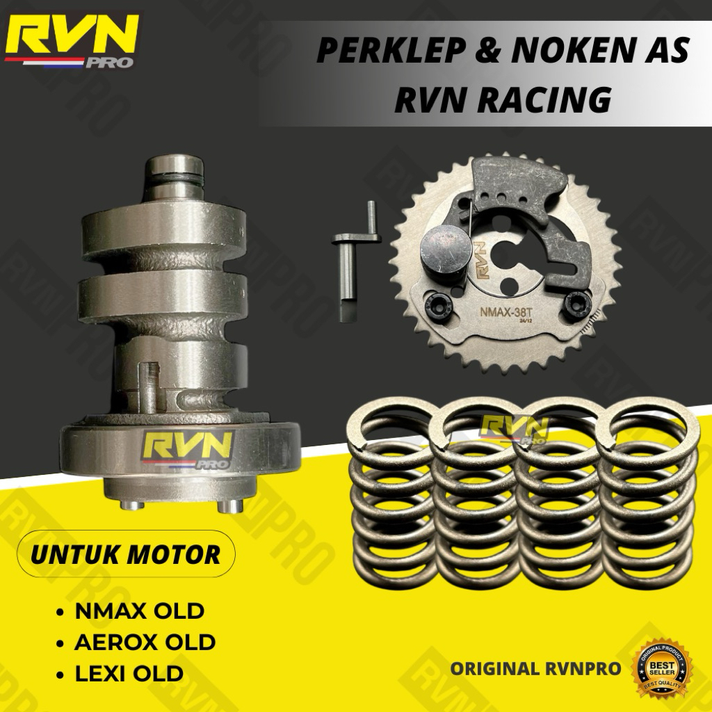 Jual PAKETAN NOKEN AS RVN RACING NMAX OLD AEROX OLD LEXY GIR GEAR ...