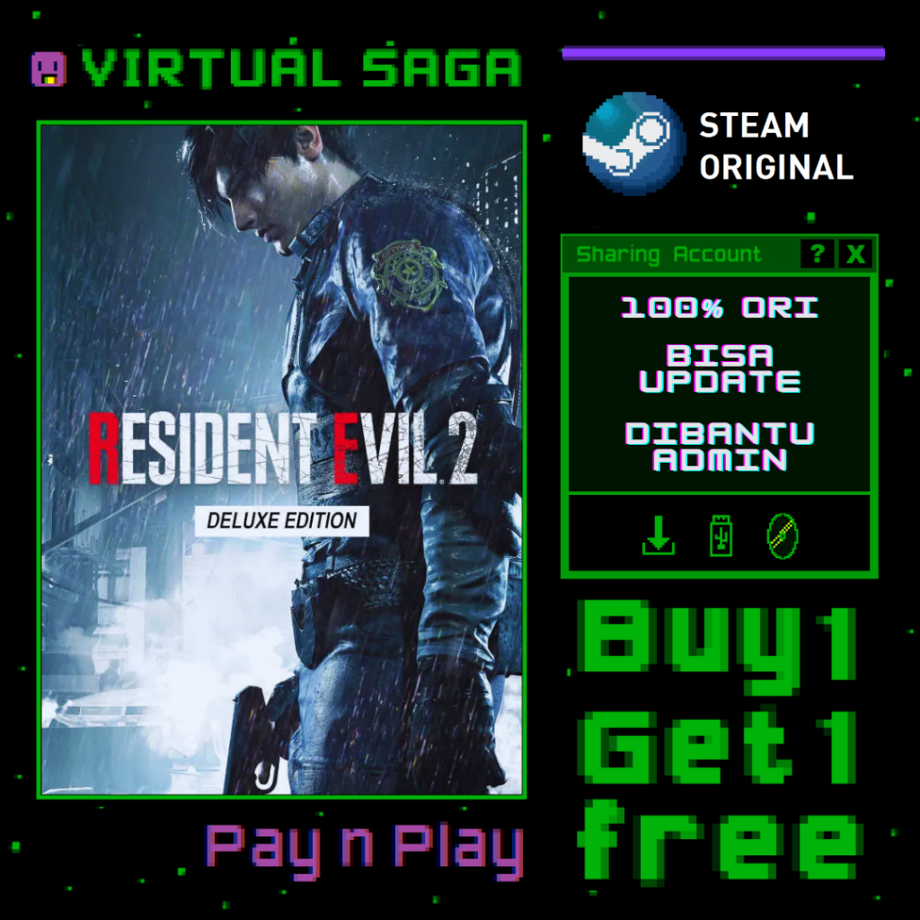Jual Resident Evil 2 Deluxe Edition Original PC Game RE 2 | Shopee ...