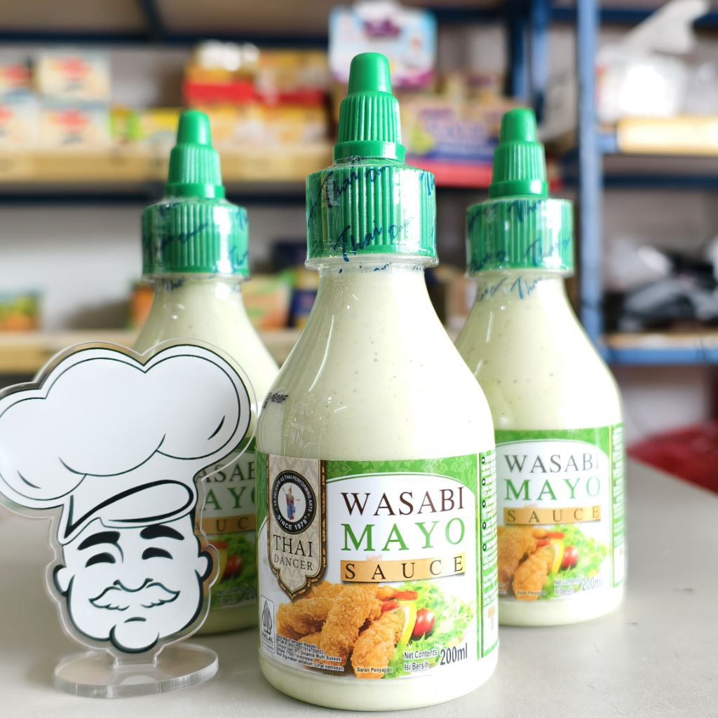 Jual Thai Dancer Wasabi Mayo Sauce 200Gr / Saus Wasabi Mayo / Wasabi ...