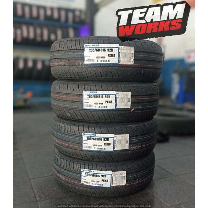 Jual BAN MOBIL TOYO TIRES 205 60 R16 92H PROXES J68 BAN IMPORT