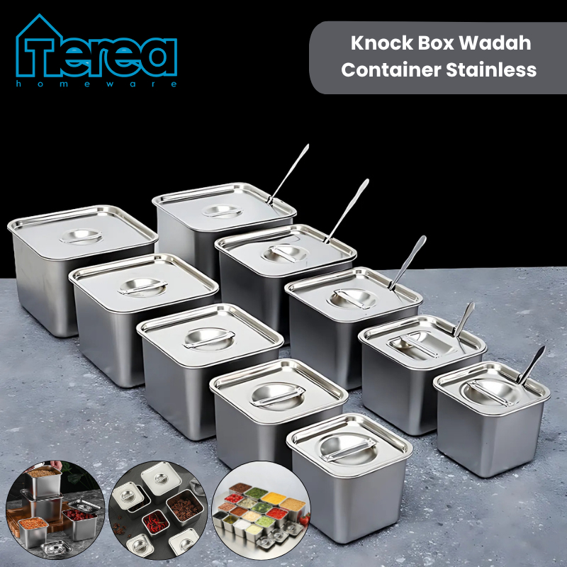 Jual TEREA Knock Box Wadah Container/Kontainer Tempat Penyimpanan ...