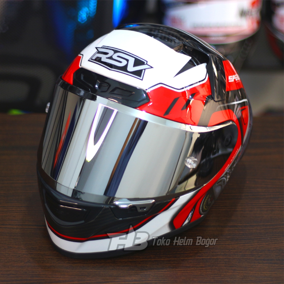 Jual RSV HELM FFS21 MACHINE VOL 3 | EXTRA VISOR | SPOILER 3D V2 SMOKE ...