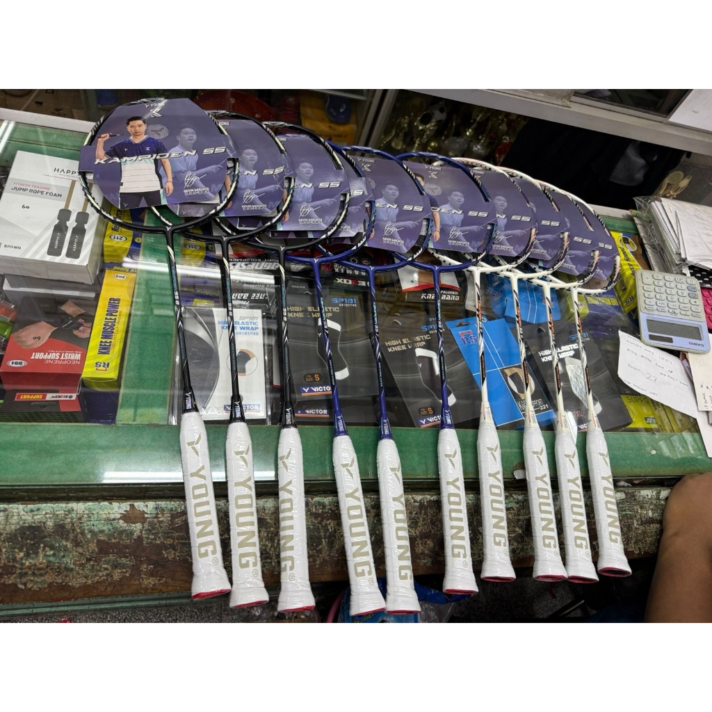 Jual Raket Badminton YOUNG KAMPIOEN SS7 / SS8 / SS9 (Kevin Sanjaya ...