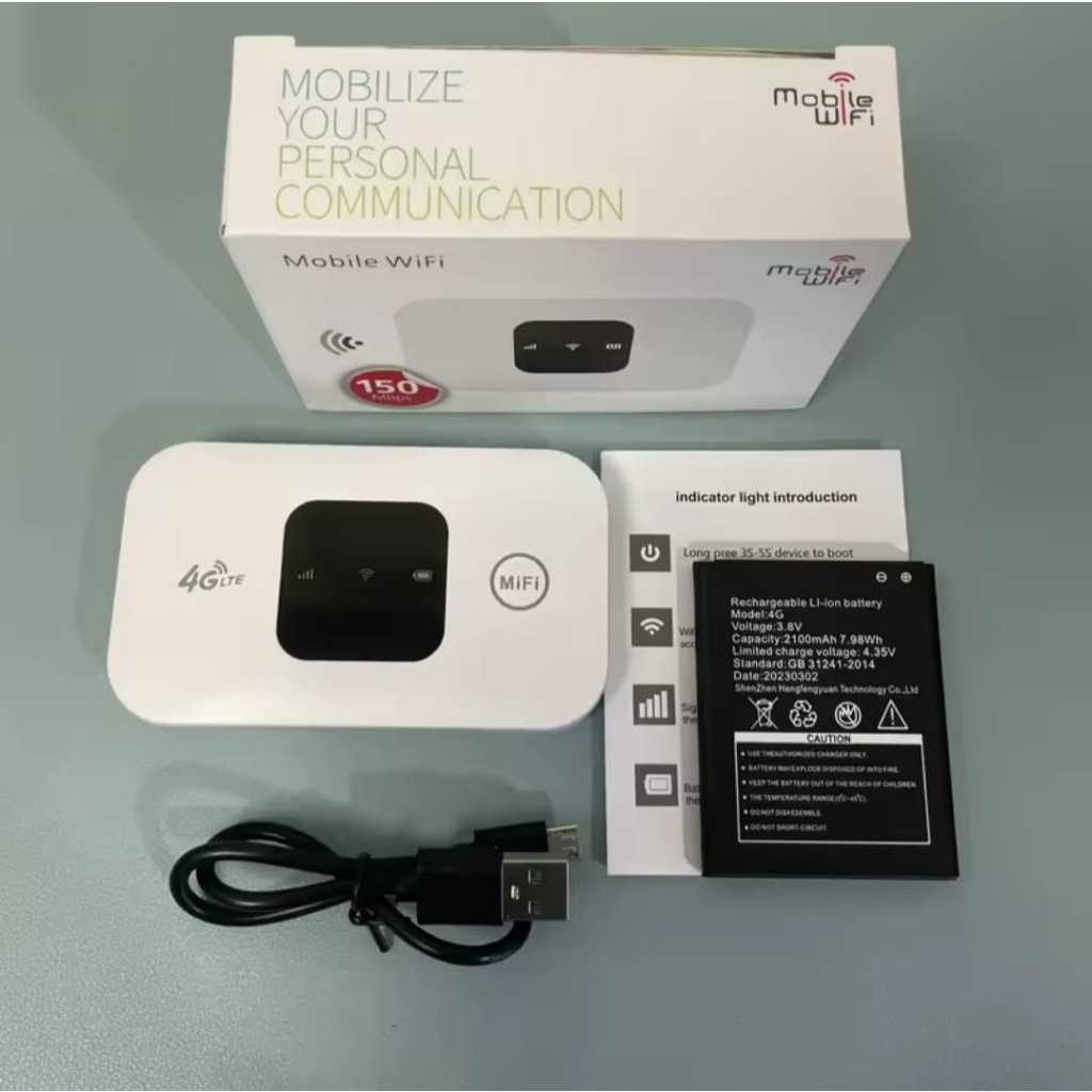 Jual 4G/5G Lte WiFi Router Wireless 150Mbps Hotspot with SIM Card Slot ...