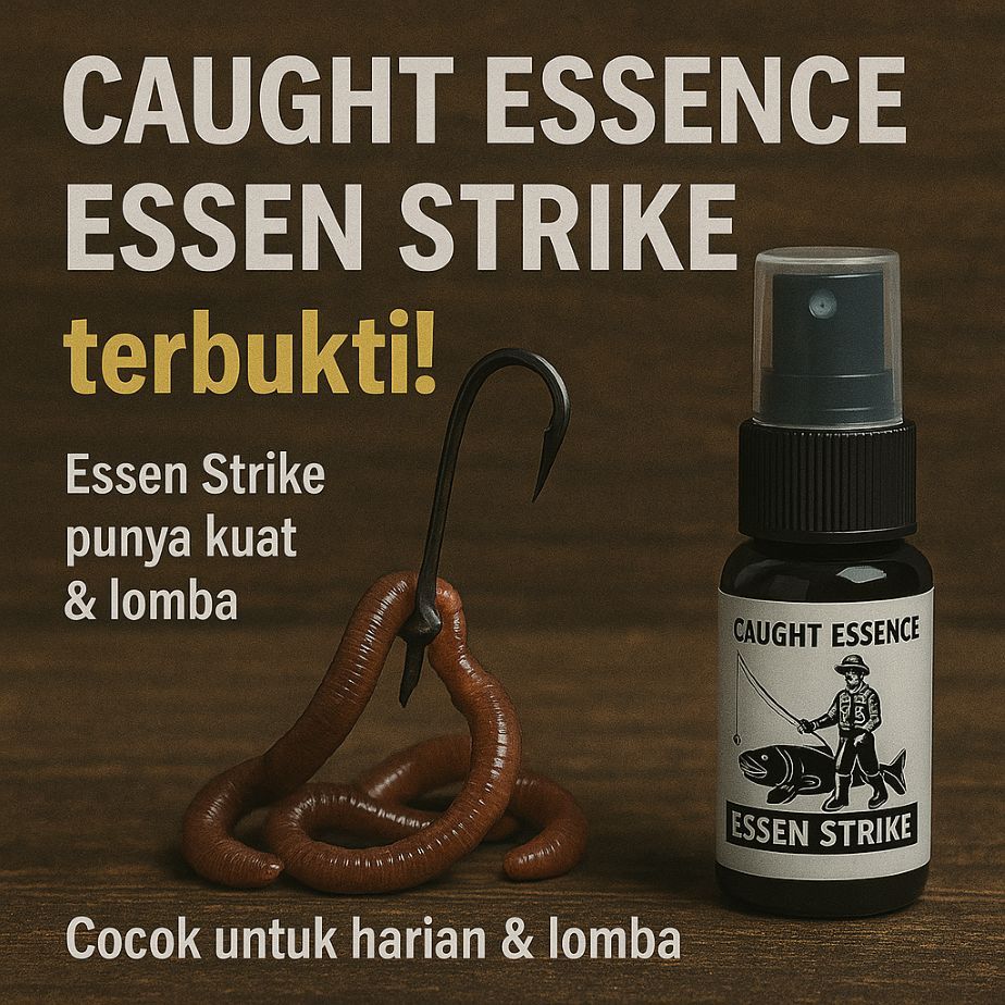 Jual CAUGHT ESSENCE ESSEN STRIKE 20 ML SPRAY Essen Strike Untuk Mancing ...