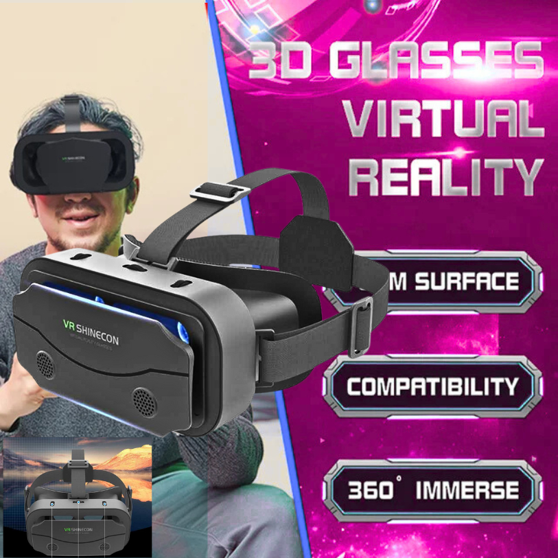 Jual COD Shinecon VR Box 3d untuk semua hp handphone IMAX Giant Screen ...
