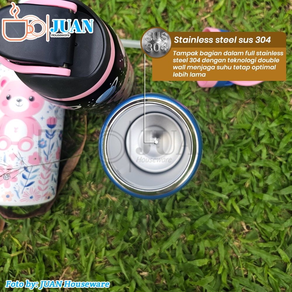 Jual HOME LINE Botol Minum Tumbler Stainless Steel SUS 304 Full Colors ...
